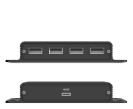 UNITEK Przedłużacz USB-C na 4× USB-A przez Ethernet, zasięg do 150 U1222ABK01-EU - 1369174 - zdjęcie 4